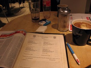 The Economist in Waynes Coffee